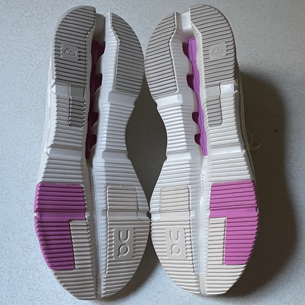 On Running Women's CLOUDNOVA FORM 2 White and Purple Sneakers - Picture 8 of 10